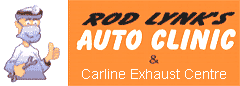 Rod Lynk's Auto Clinic & Carline Exhaust Centre logo