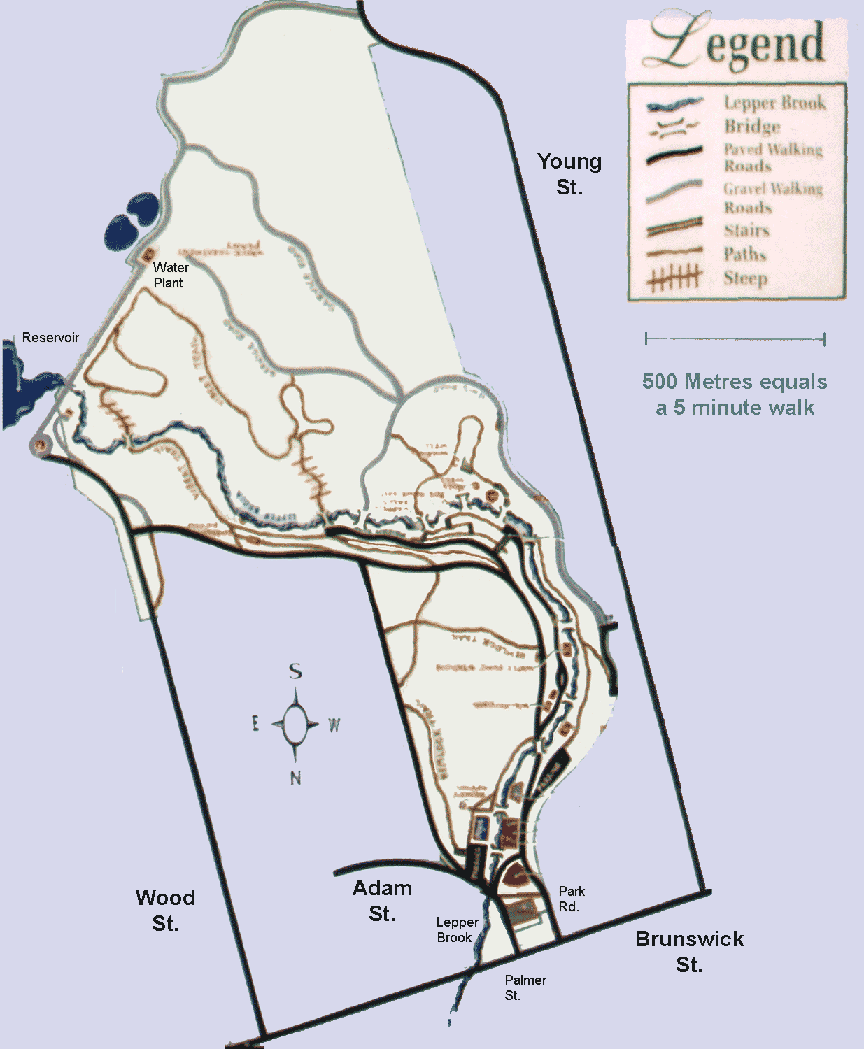 Victoria Park Map Truro, NS, Ca